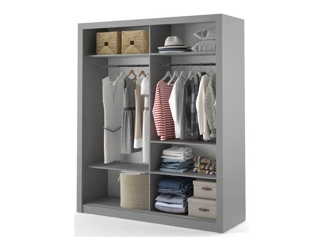 Wardrobe Fresno 102 (Grey)