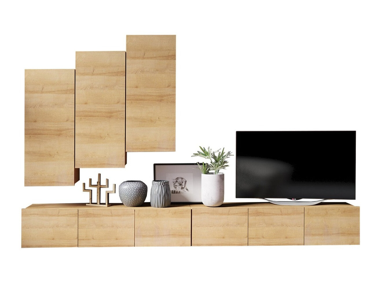 Living room set Remus XX (Golden oak)