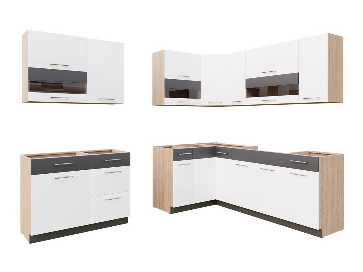 Modular kitchen set Mode White 131