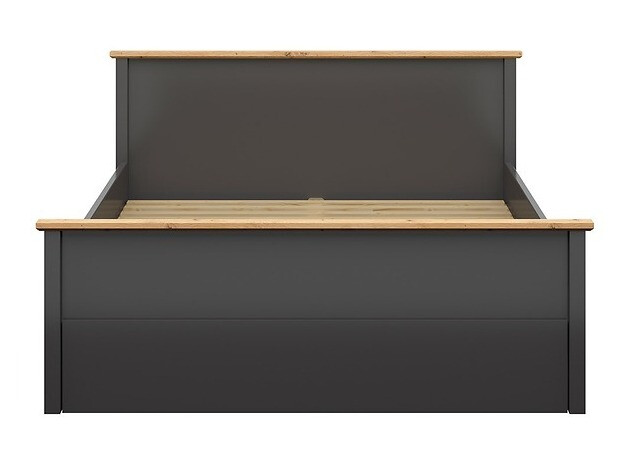 Bed Sordoro 110 (Graphite + Artisan oak)