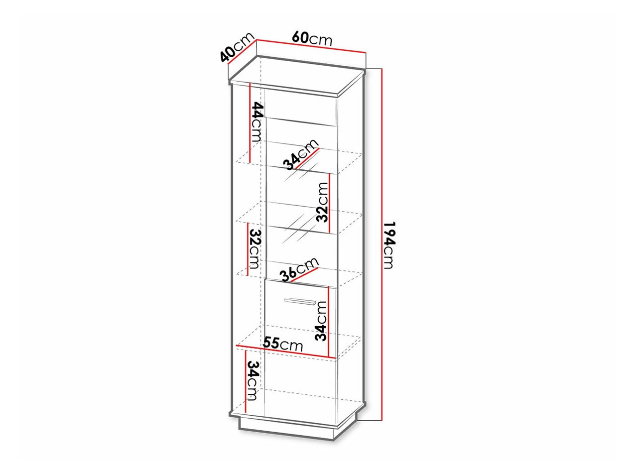 Bookcase Tenodeu 101