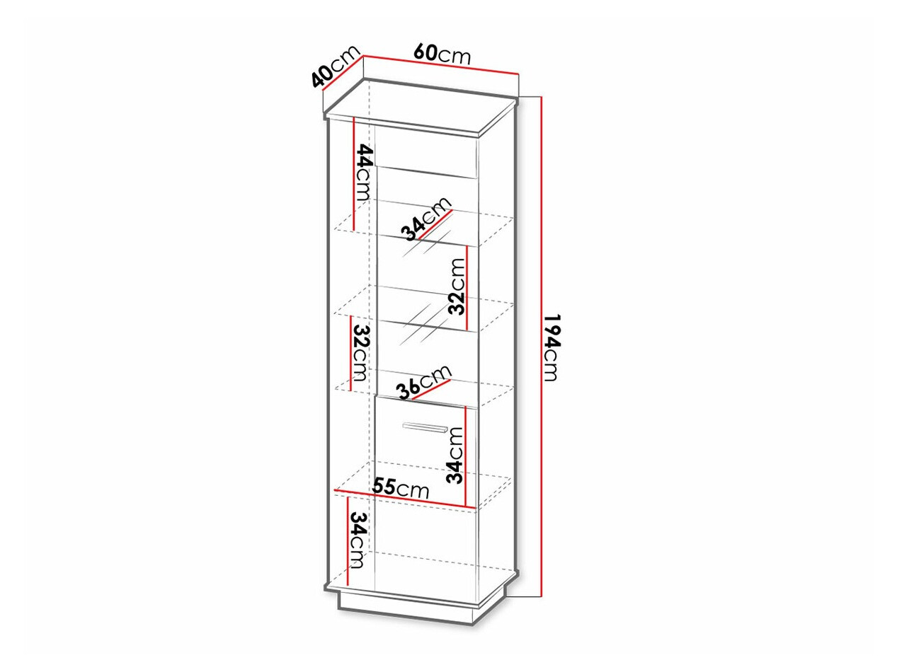 Bookcase Tenodeu 101