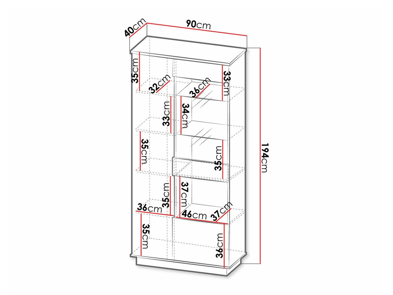 Bookcase Tenodeu 102