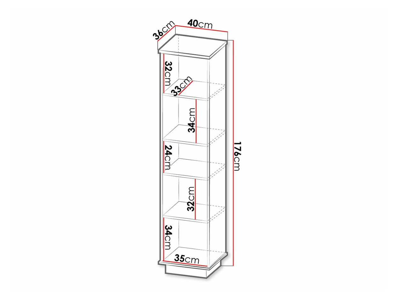 Bookcase Tenodeu 109