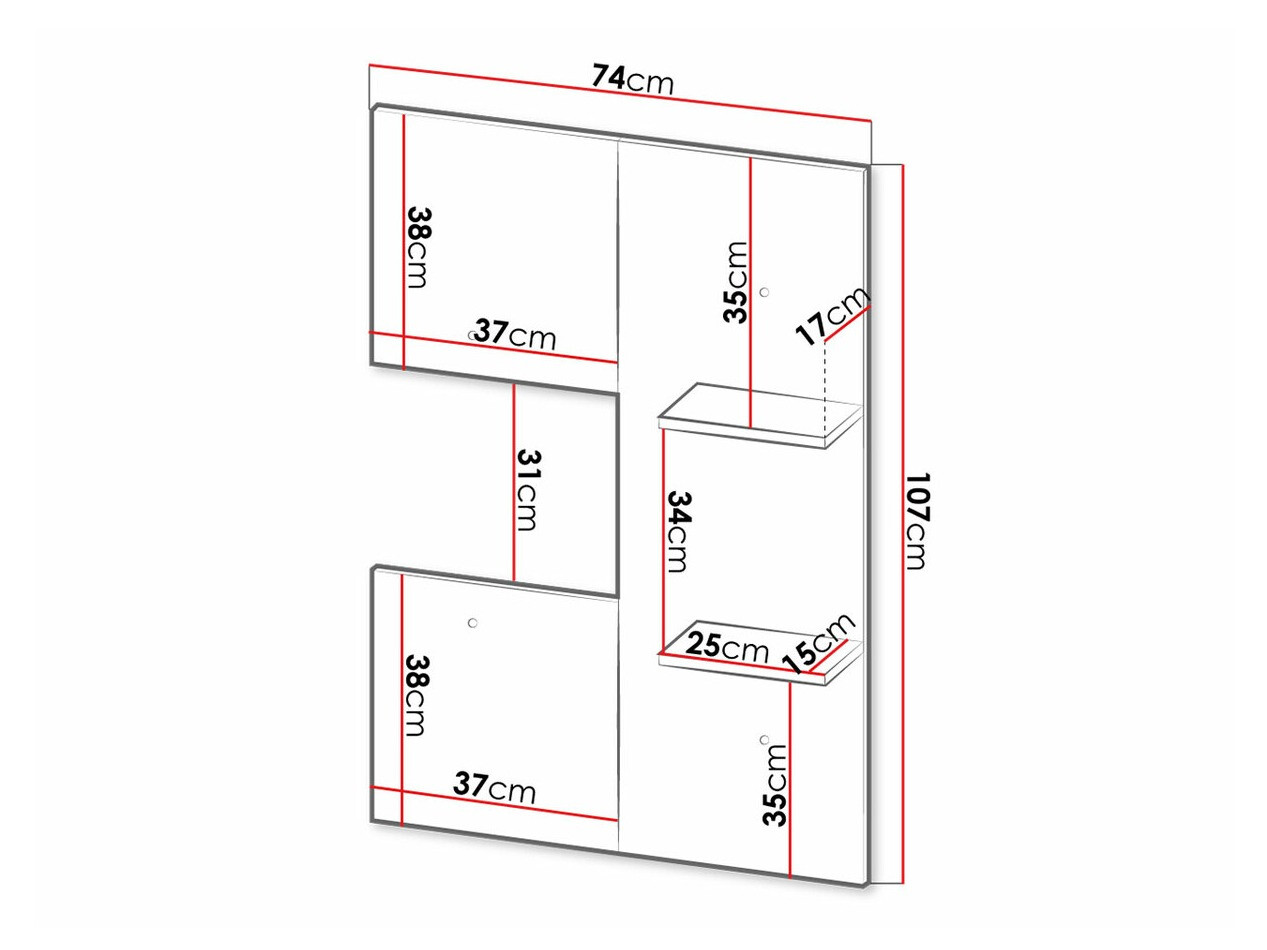 Wall shelf Tenodeu 113