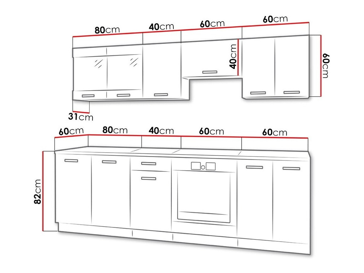 Kitchen set Tucson 162