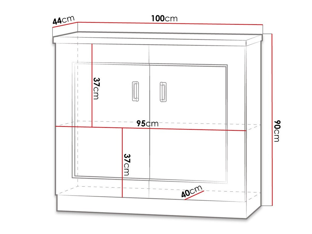 Sideboard Lircava 102 (Lefkas oak)