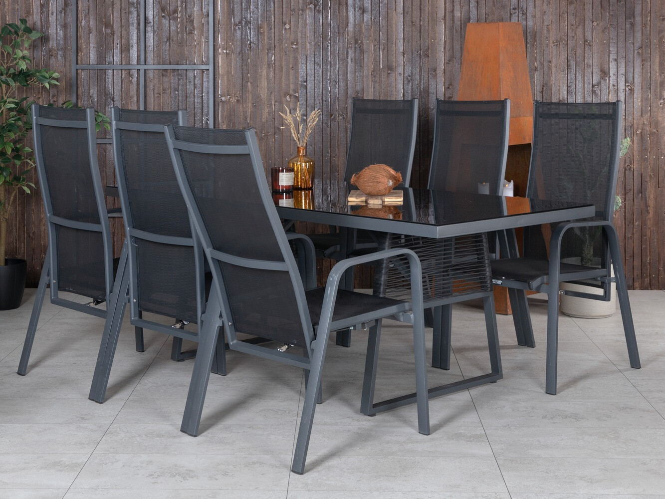 Table and chairs set Dallas 1044