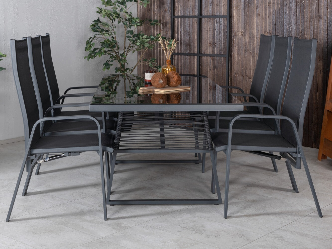 Table and chairs set Dallas 1044