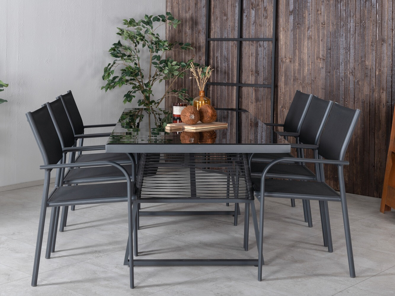 Table and chairs set Dallas 1048