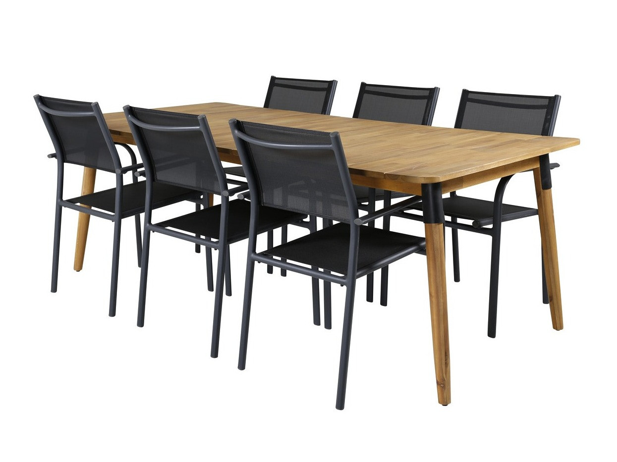 Table and chairs set Dallas 2876