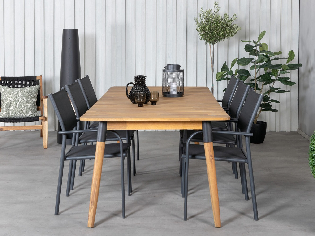 Table and chairs set Dallas 2876