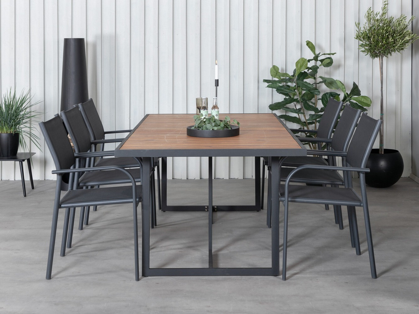 Table and chairs set Dallas 2916