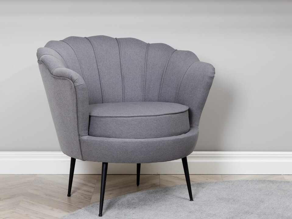 Armchair Dallas 1705 (Grey + Black)