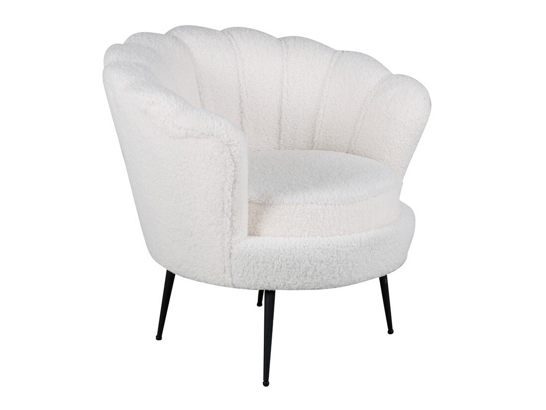 Armchair Dallas 1705 (White + Black)