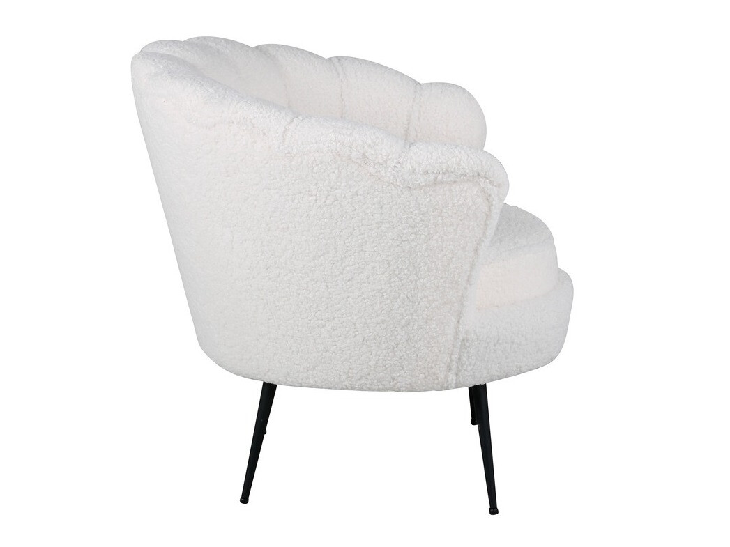 Armchair Dallas 1705 (White + Black)