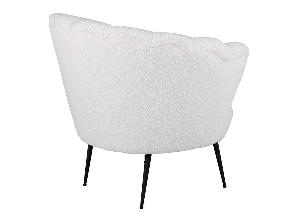 Armchair Dallas 1705 (White + Black)