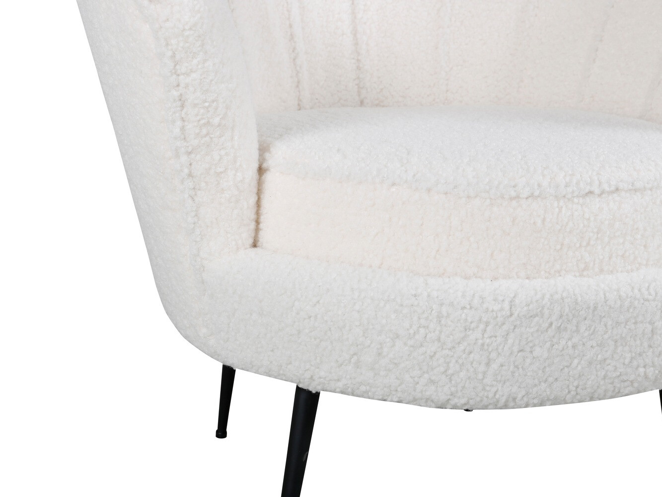 Armchair Dallas 1705 (White + Black)