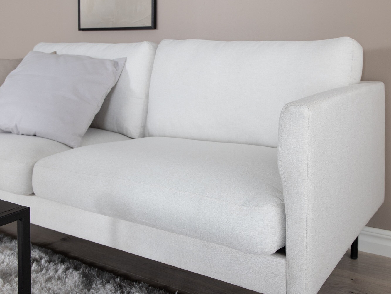 Sofa Fercame 100 (Beige + Black)