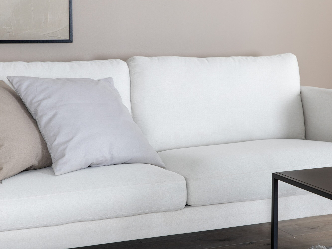 Sofa Fercame 100 (Beige + Black)