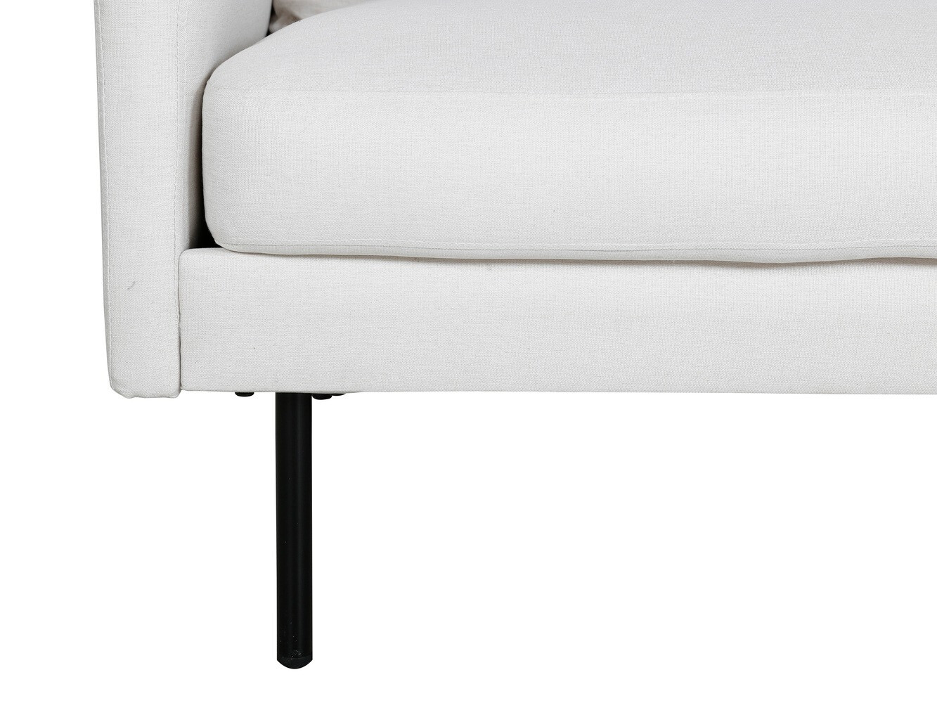 Sofa Fercame 100 (Beige + Black)