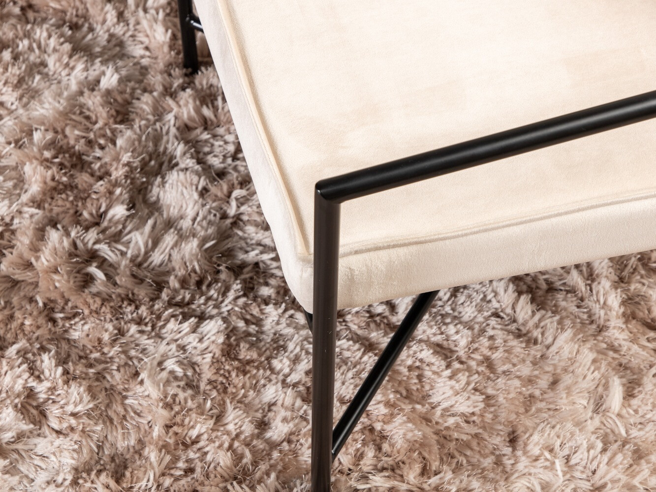 Armchair Dallas 1707 (Beige +Black)