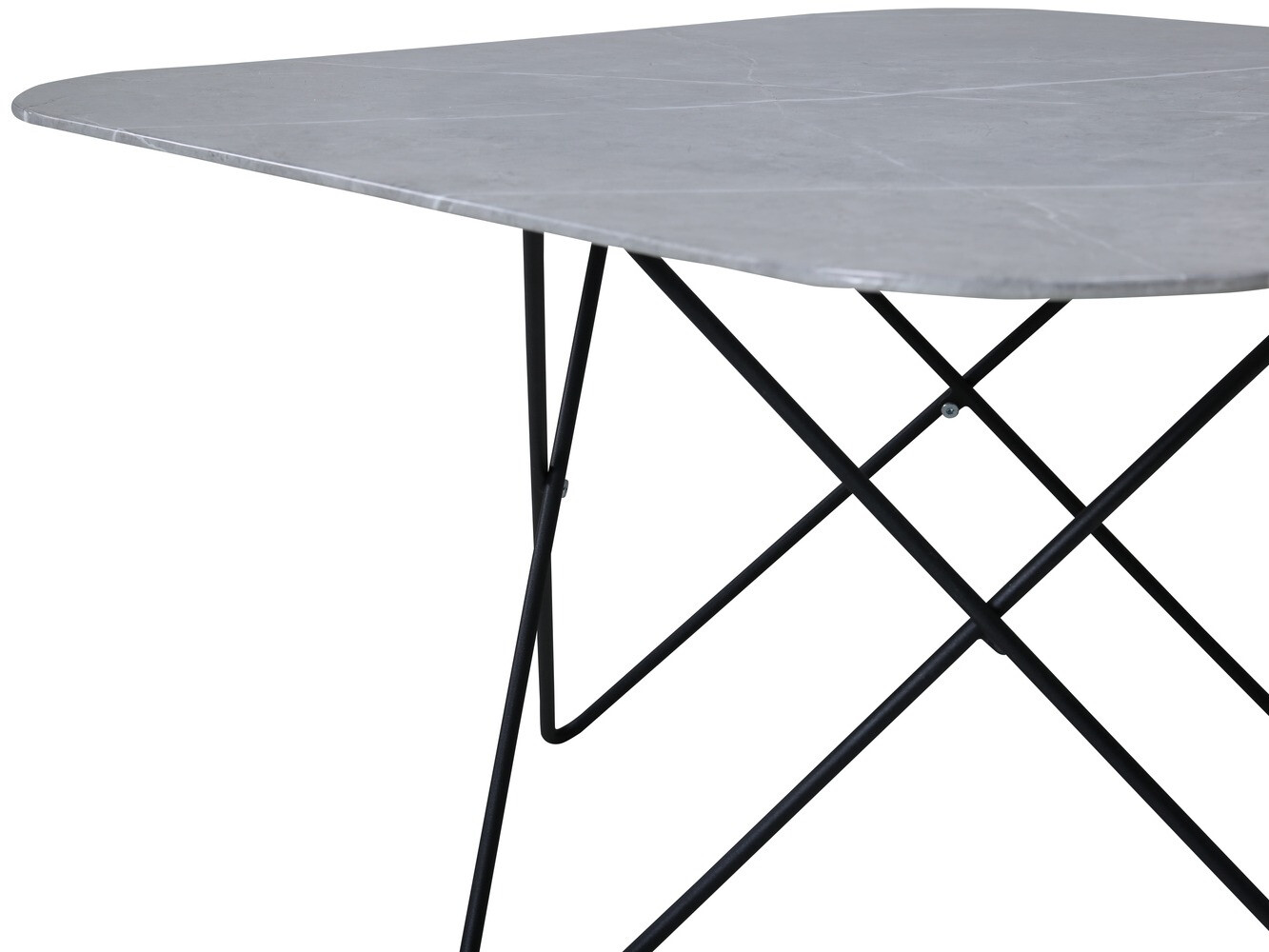 Coffee table Dallas 1723 (Grey + Black)