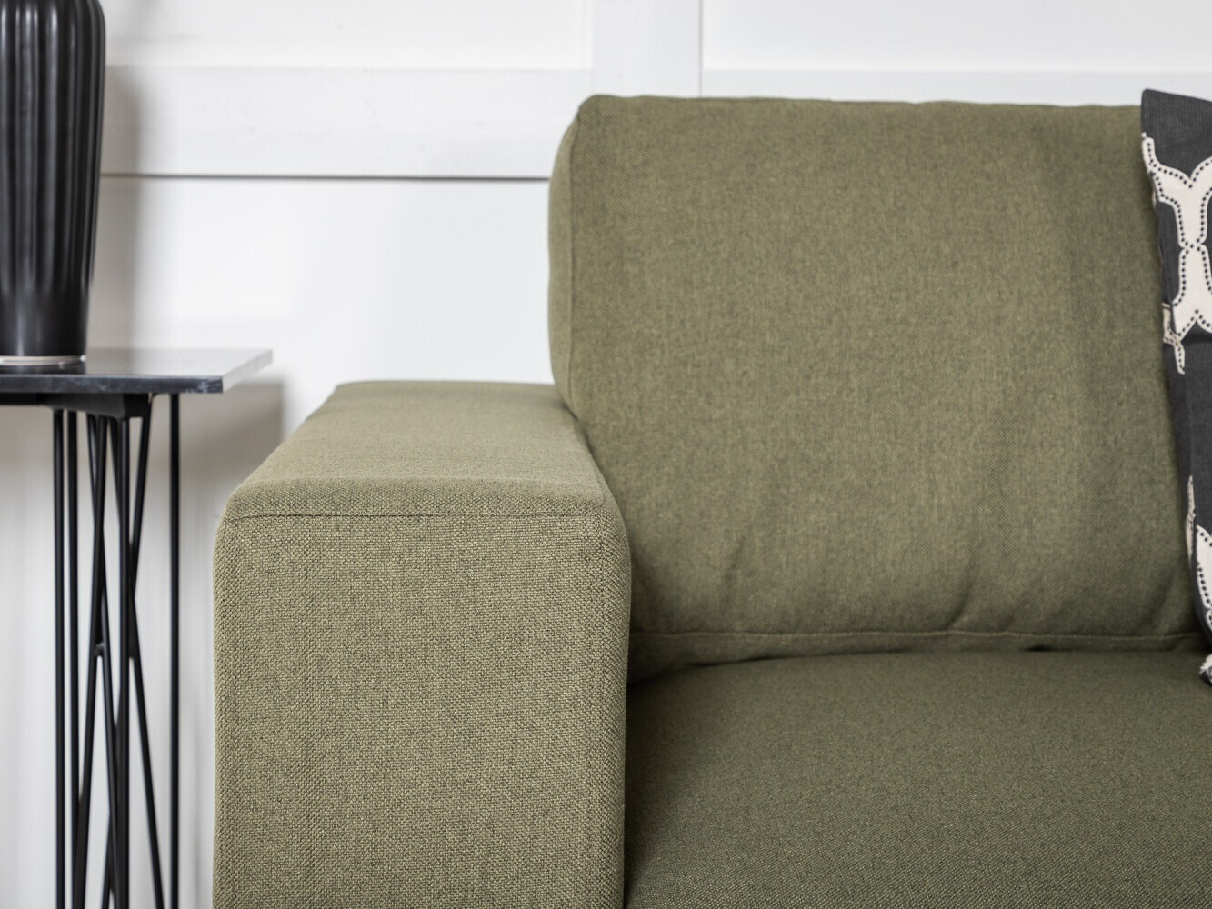 Sofa Dallas 2910 (Dusty green + Black)