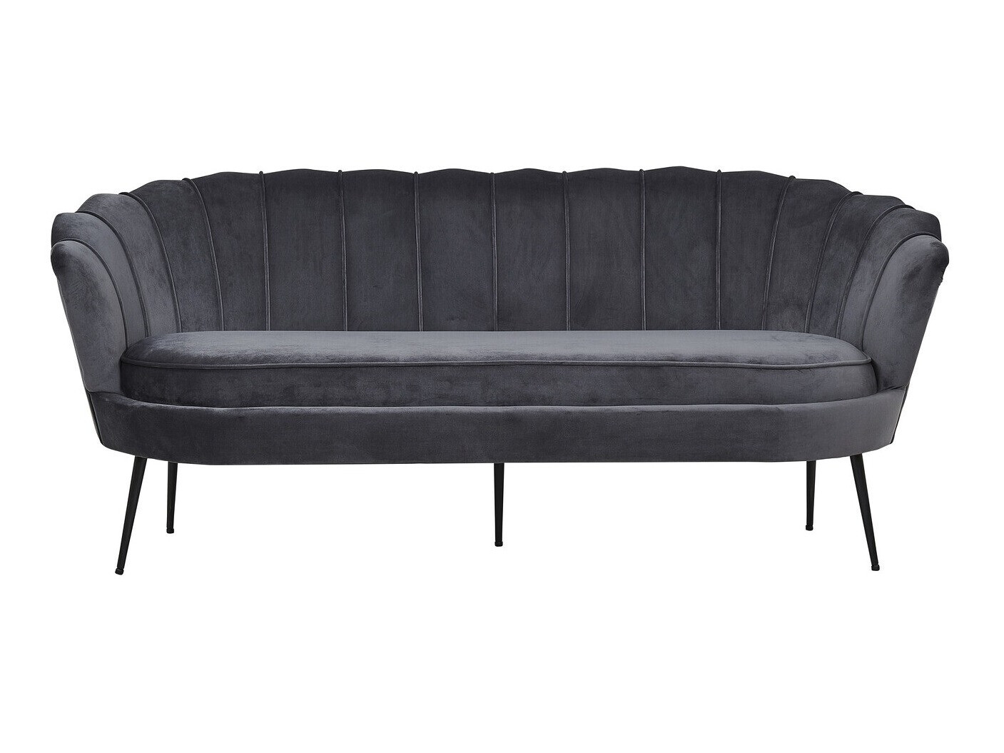 Sofa Dallas 2917 (Dark grey + Black)
