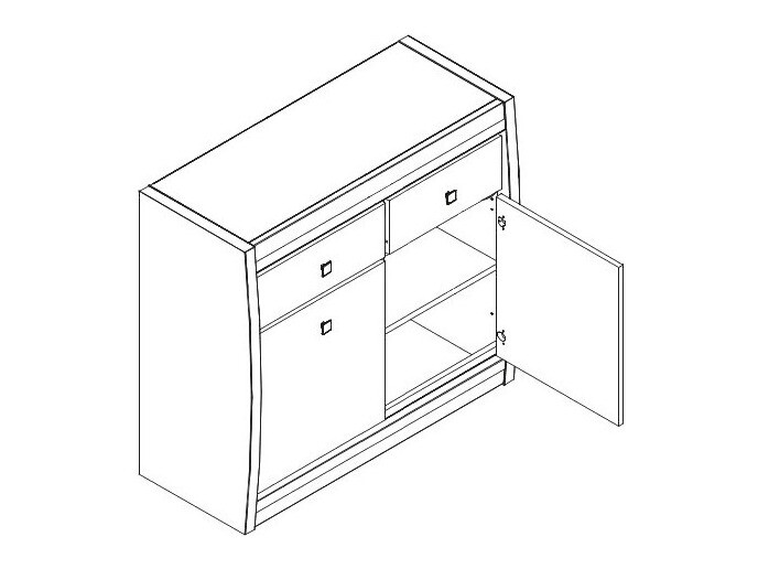 Chest of drawers Loretri 103