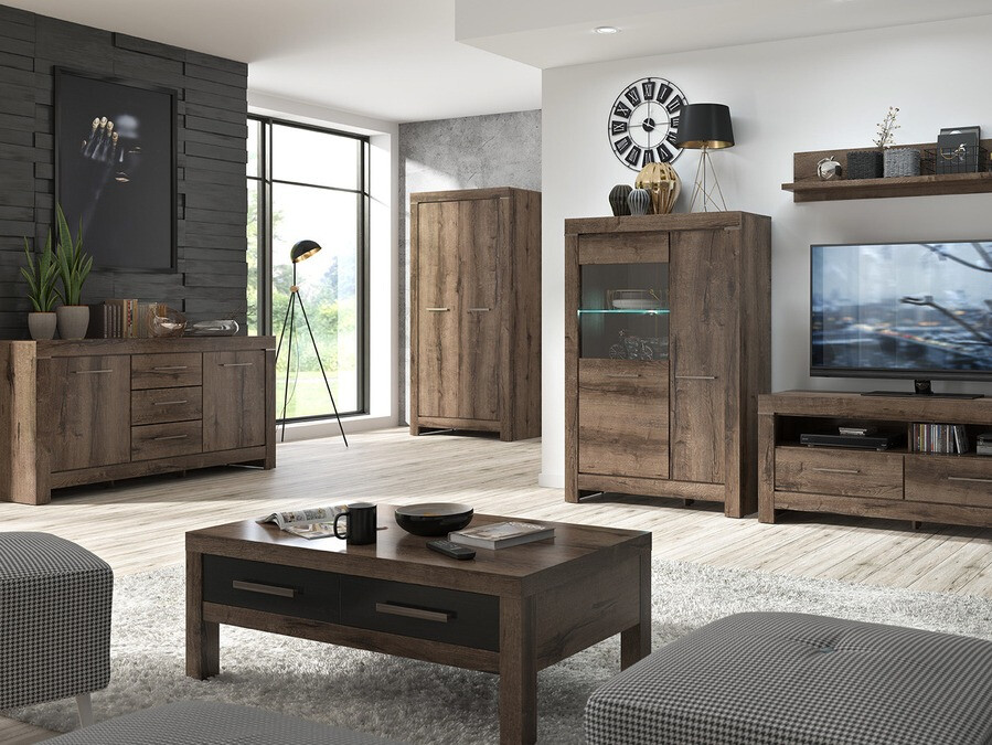 Chest of drawers Dunfelu 100 (Monastery oak)
