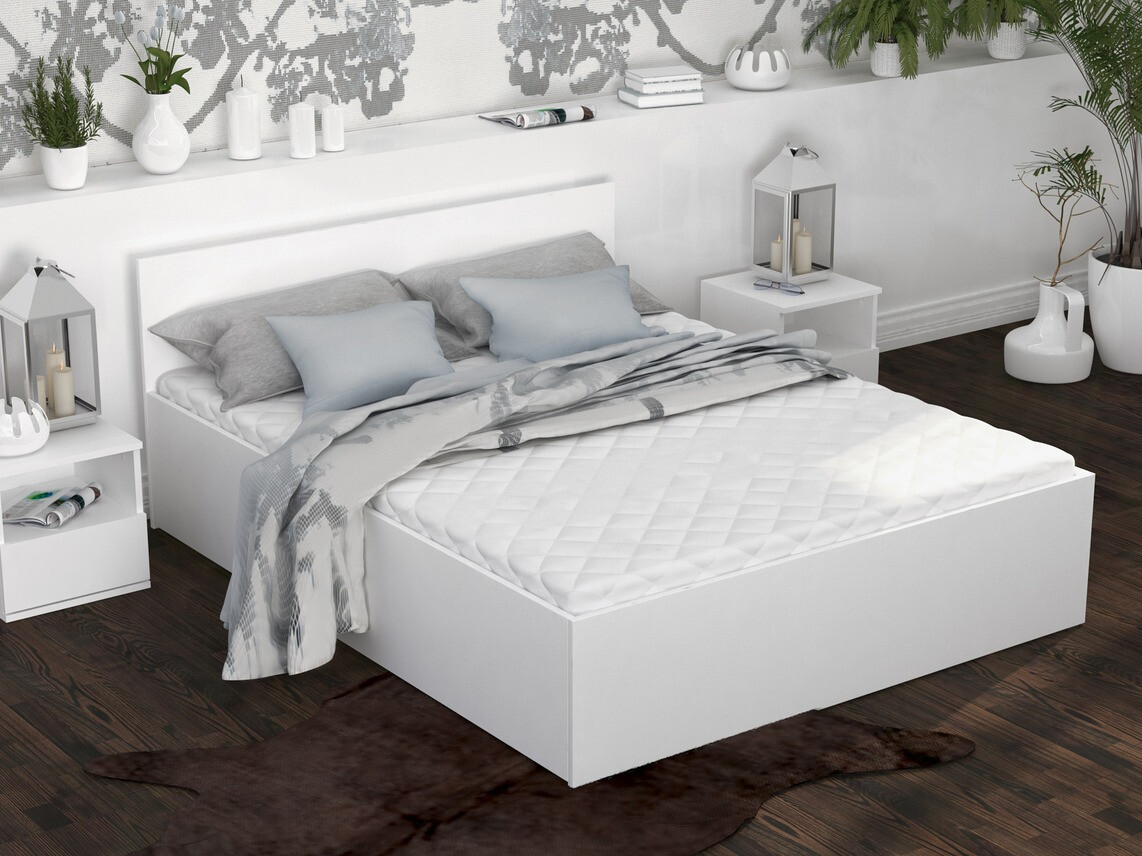 Bed Aurora 145 (White)