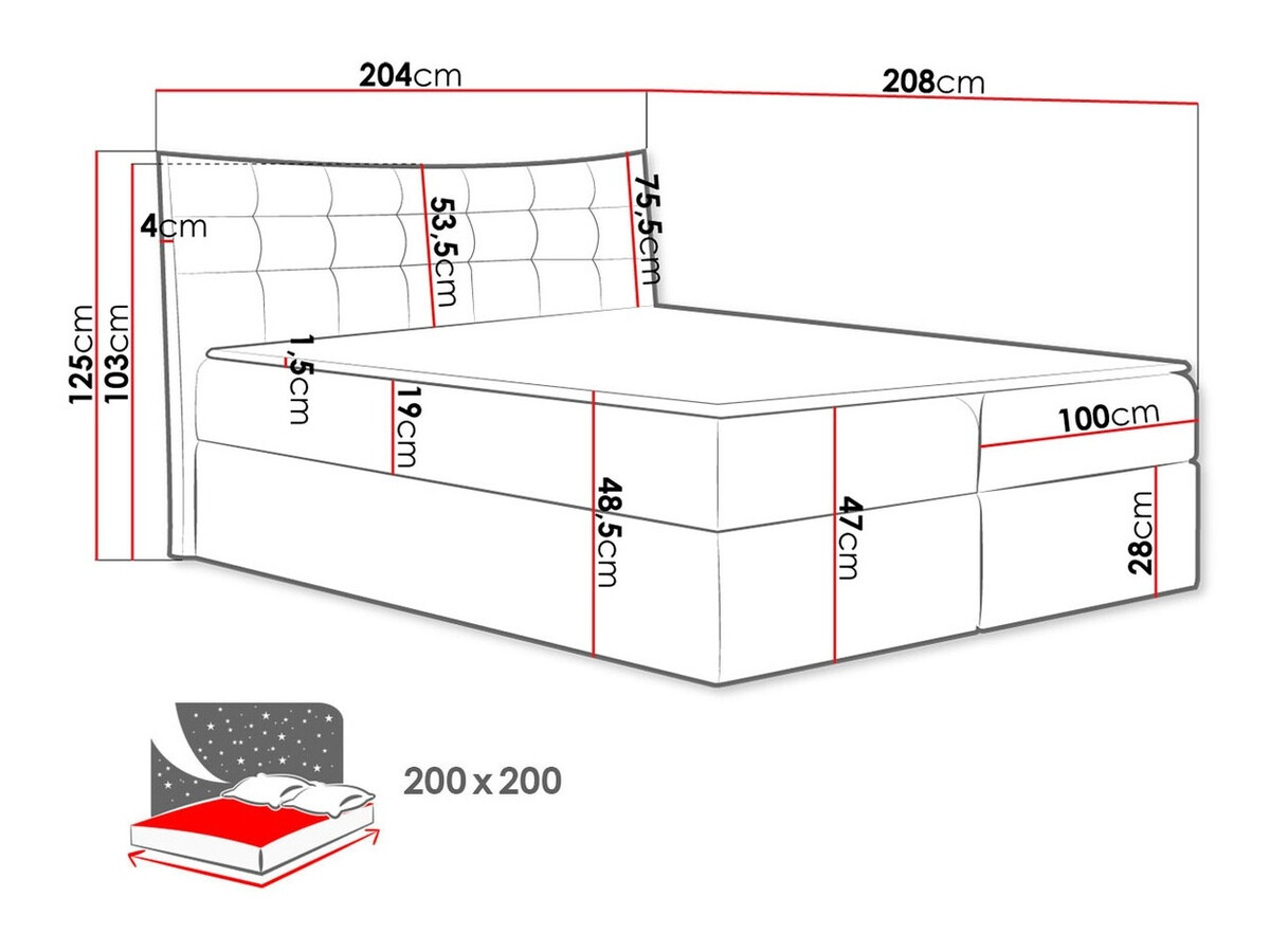 Continental bed Insula (Kronos 19)