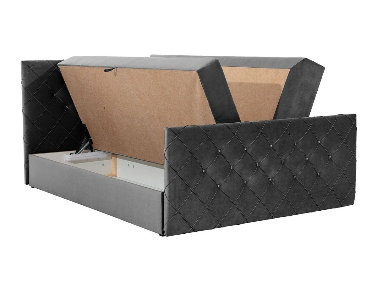 Continental bed Carmen (Amor Velvet 4313)