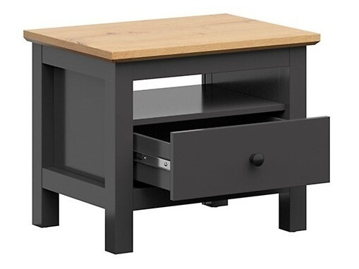 Bedroom set Sordoro 123 (Graphite + Artisan oak)