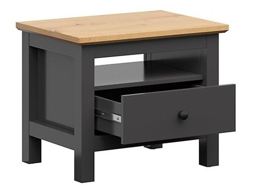 Bedroom set Sordoro 123 (Graphite + Artisan oak)