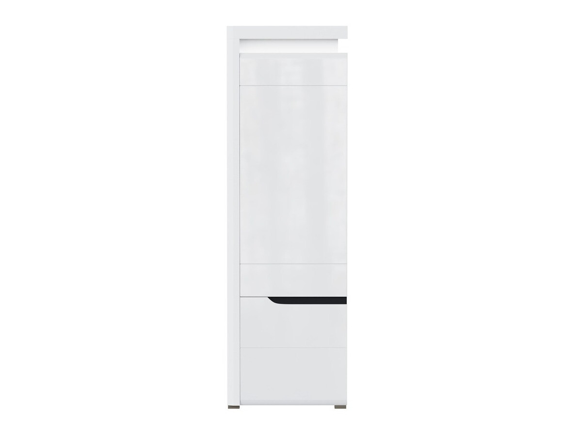 Bookcase Revelmi 106 (Glossy white + White)