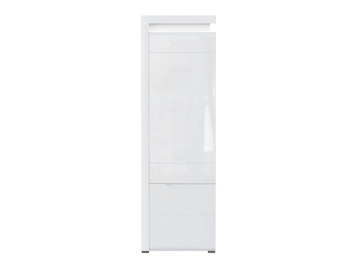 Bookcase Revelmi 106 (Glossy white + White)