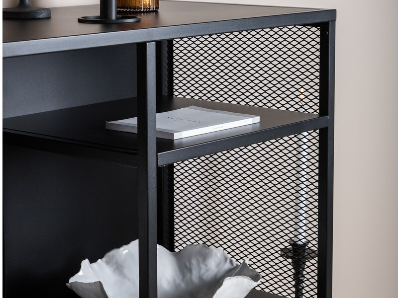 Bookcase Dallas 115 (Black)