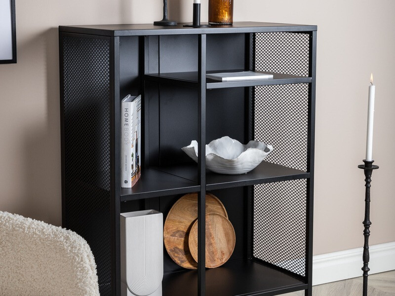 Bookcase Dallas 115 (Black)