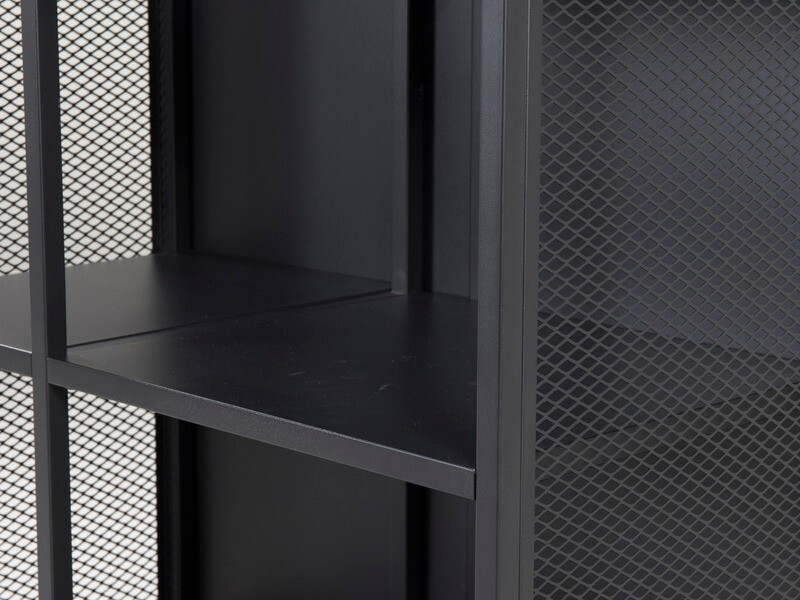 Bookcase Dallas 115 (Black)