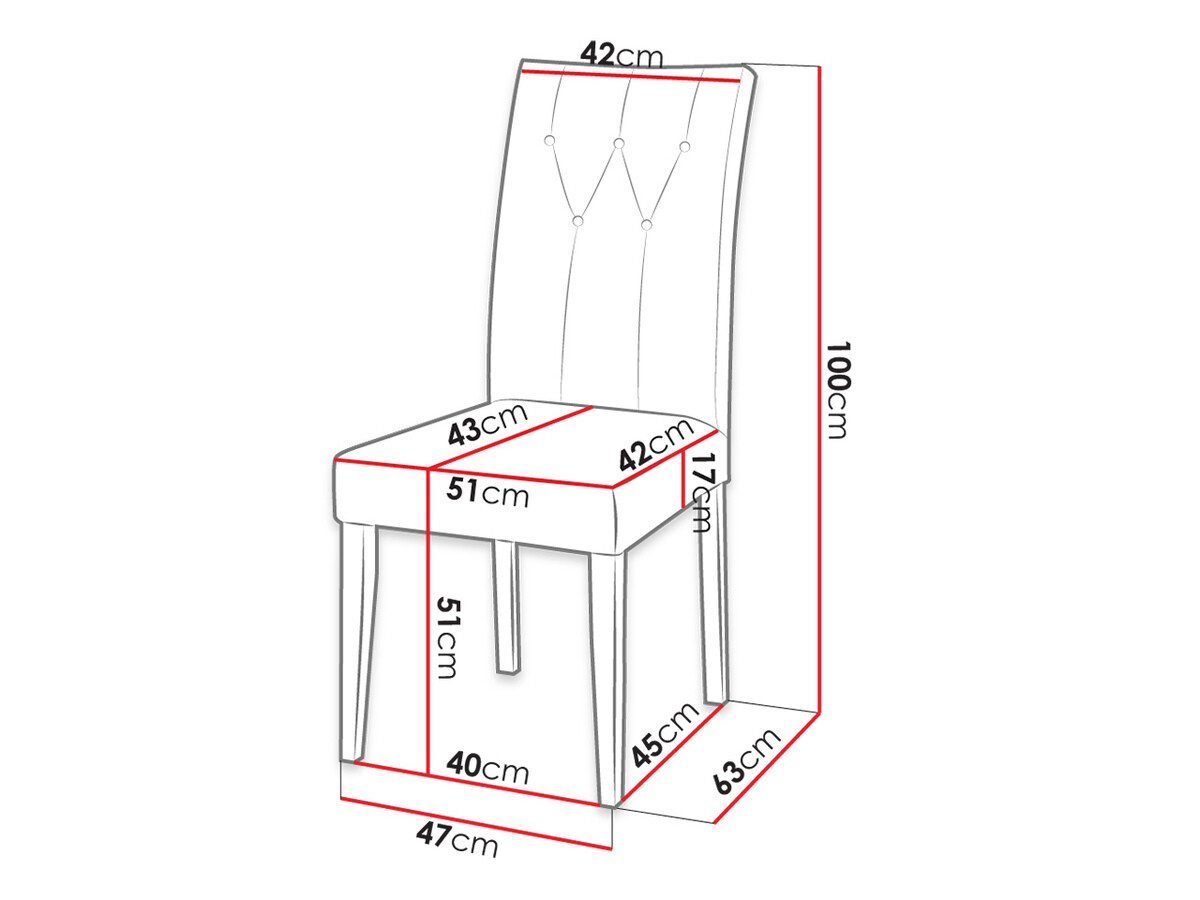 Chair Racine 109 (Magic Velvet 2258)