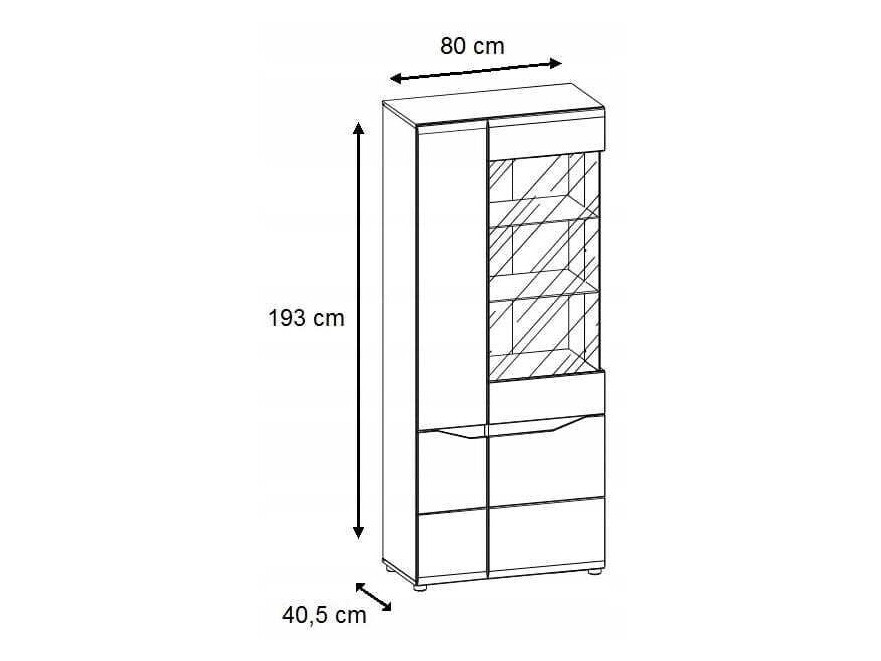 Bookcase Salsevi 106