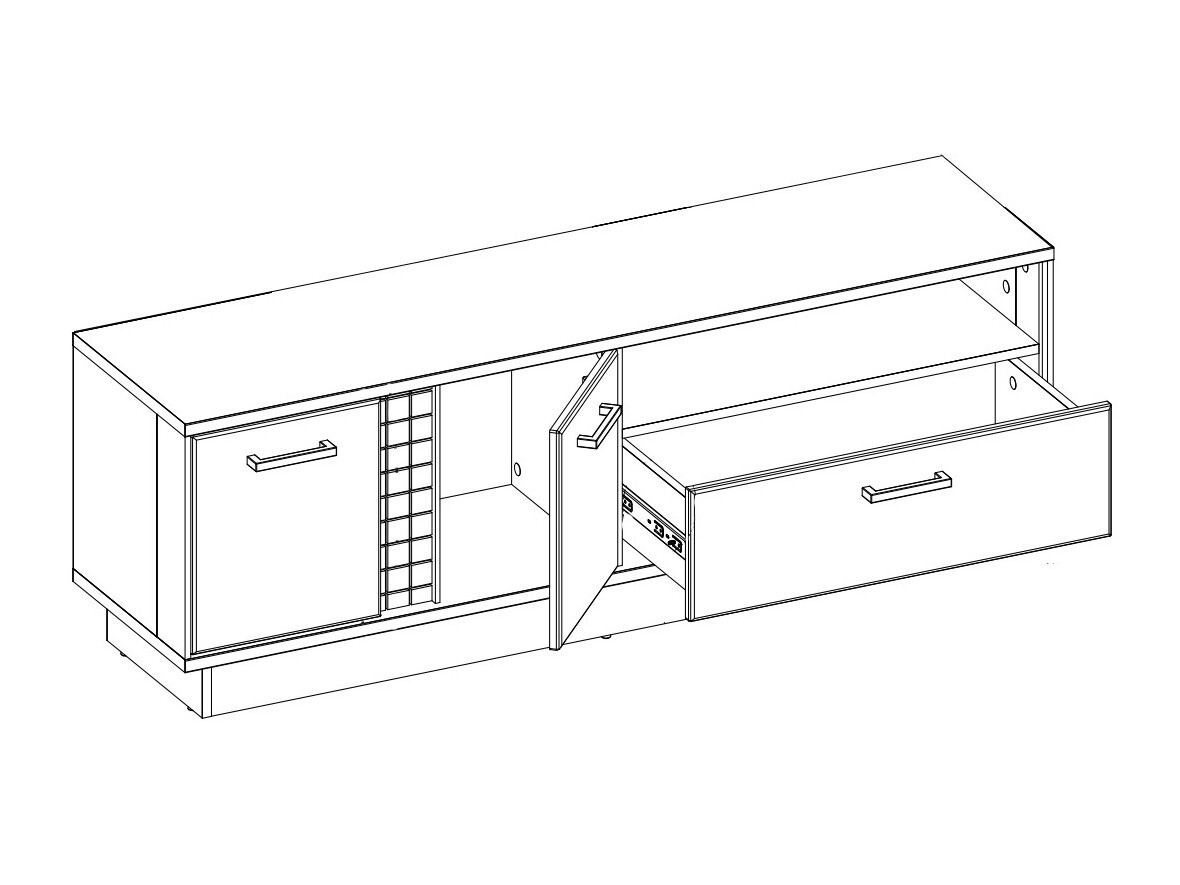 TV stand Dunvelo 100