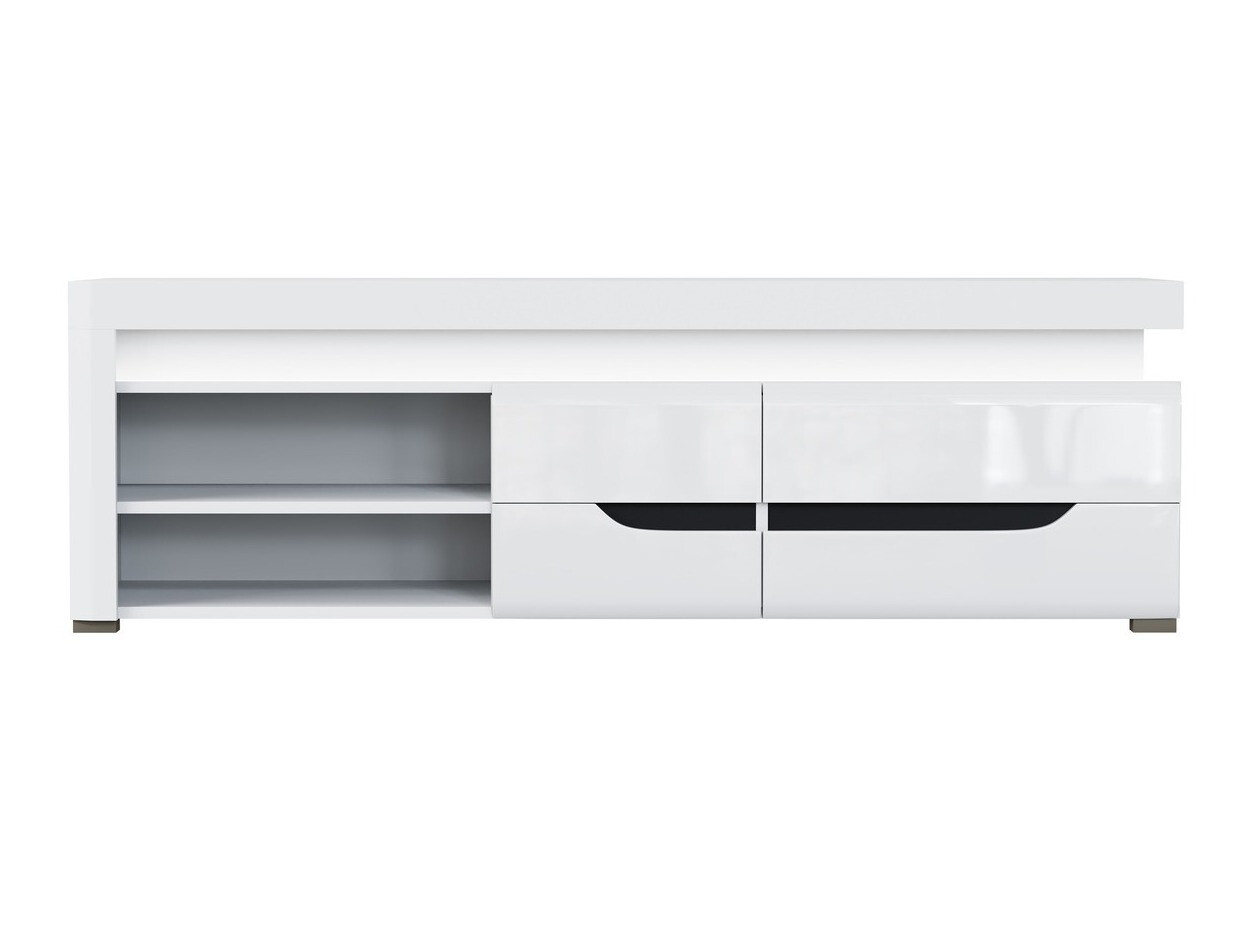 TV stand Revelmi 101 (Glossy white + White)