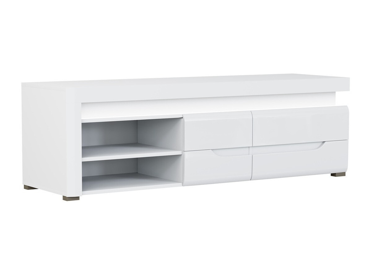 TV stand Revelmi 101 (Glossy white + White)