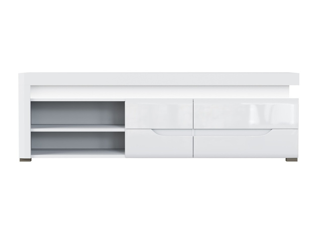 TV stand Revelmi 101 (Glossy white + White)