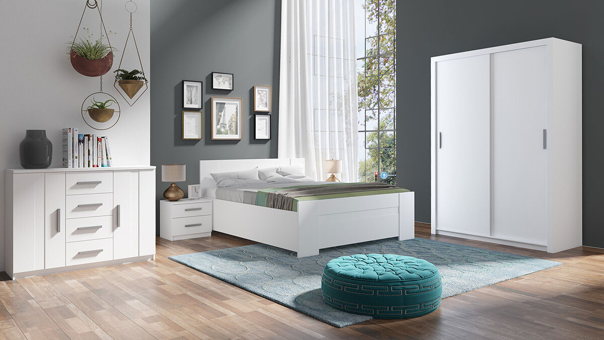 Wardrobe Catromi 105 (White)