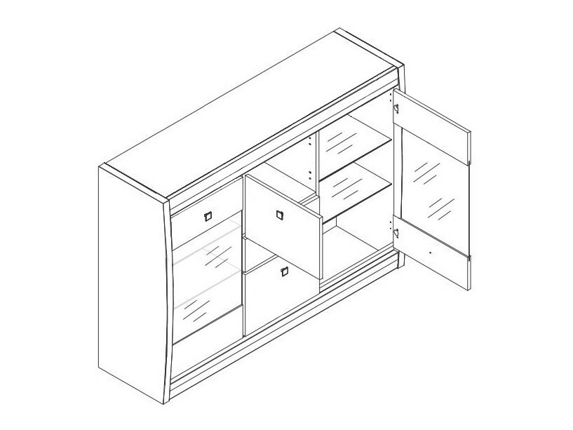 Chest of drawers Loretri 106