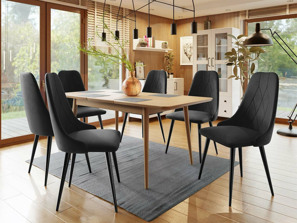 Dining set Racine 125 (Brown)